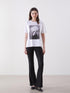 LC Waikiki Crew Neck Printed Women's T-shirt